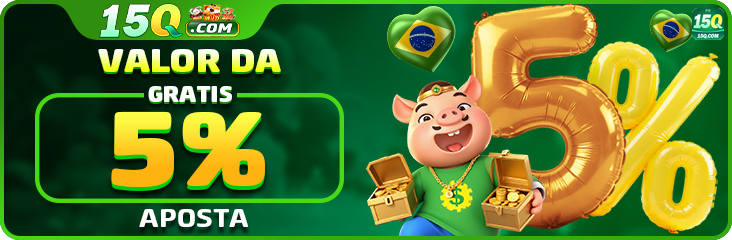 15qlegal — banner com desafios e cashback, com composição